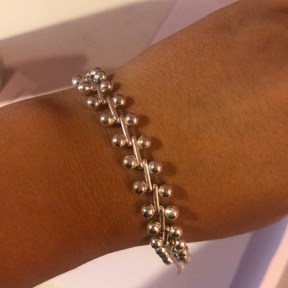 Silver bracelet